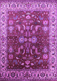 Oriental Purple Traditional Rug, urb2032pur