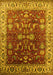 Oriental Yellow Traditional Rug, urb2032yw
