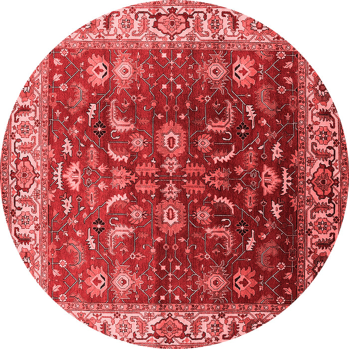 Oriental Red Traditional Rug, urb2032red
