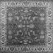 Square Oriental Gray Traditional Rug, urb2032gry