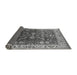 Sideview of Oriental Gray Traditional Rug, urb2032gry