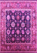 Oriental Pink Traditional Rug, urb2033pnk