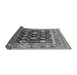 Sideview of Oriental Gray Traditional Rug, urb2033gry