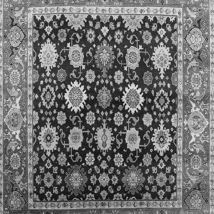 Machine Washable Oriental Gray Traditional Rug, wshurb2033gry