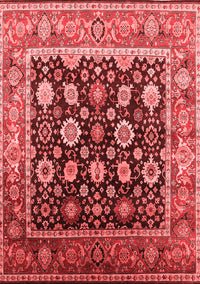 Oriental Red Traditional Rug, urb2033red