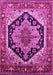 Geometric Pink Traditional Rug, urb2034pnk
