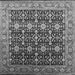 Square Oriental Gray Traditional Rug, urb2035gry