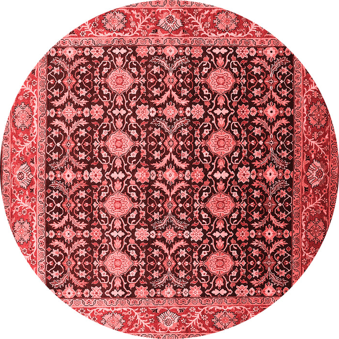 Oriental Red Traditional Rug, urb2035red