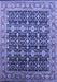 Oriental Blue Traditional Rug, urb2035blu
