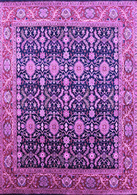 Oriental Purple Traditional Rug, urb2035pur