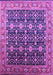 Oriental Purple Traditional Rug, urb2035pur