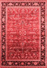 Oriental Red Industrial Rug, urb2036red