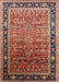 Mid-Century Modern Light Copper Gold Oriental Rug, urb2036