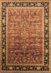 Oriental Brown Industrial Rug, urb2036brn