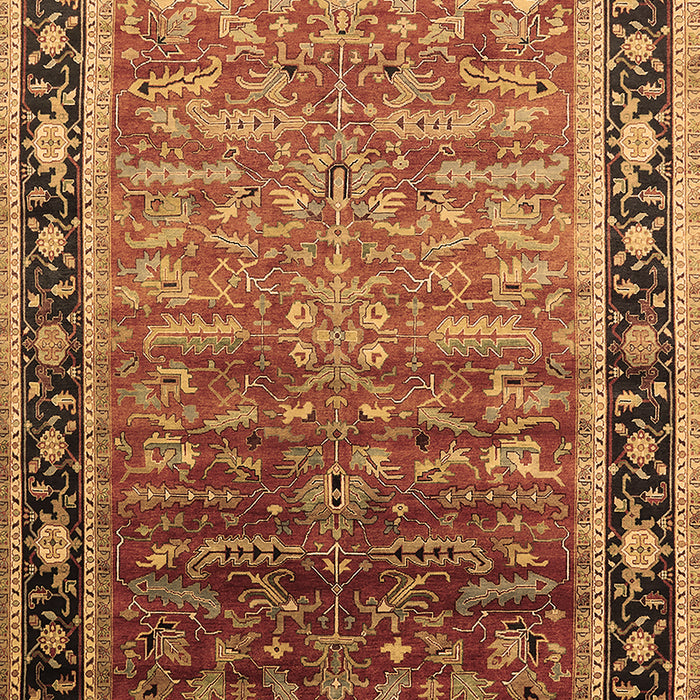 Oriental Brown Industrial Rug, urb2036brn