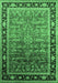 Oriental Emerald Green Industrial Rug, urb2036emgrn