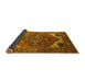 Sideview of Persian Yellow Traditional Rug, urb2037yw