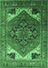 Persian Emerald Green Traditional Rug, urb2037emgrn