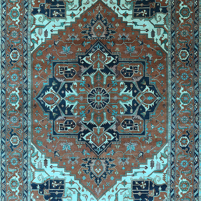 Persian Light Blue Traditional Rug, urb2037lblu
