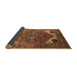 Sideview of Persian Brown Traditional Rug, urb2037brn