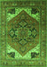 Persian Green Traditional Rug, urb2037grn