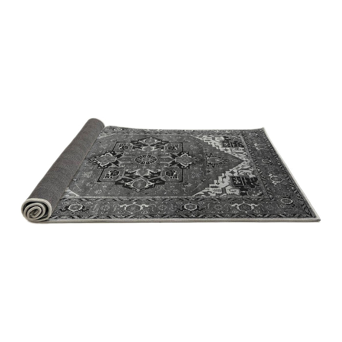 Sideview of Persian Gray Traditional Rug, urb2037gry