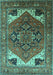 Persian Turquoise Traditional Rug, urb2037turq