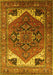Machine Washable Persian Yellow Traditional Rug, wshurb2037yw