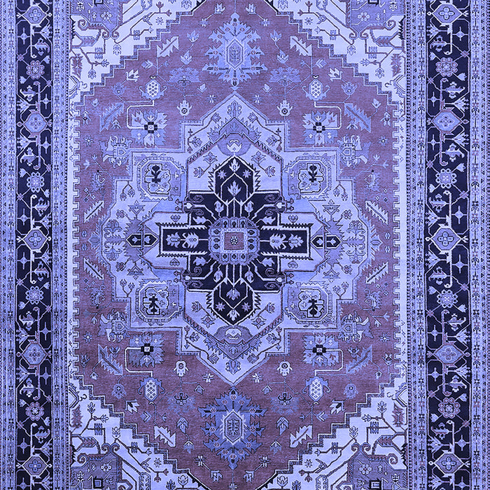 Oriental Blue Industrial Rug, urb2038blu