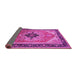 Sideview of Oriental Pink Industrial Rug, urb2038pnk