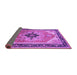 Sideview of Oriental Purple Industrial Rug, urb2038pur