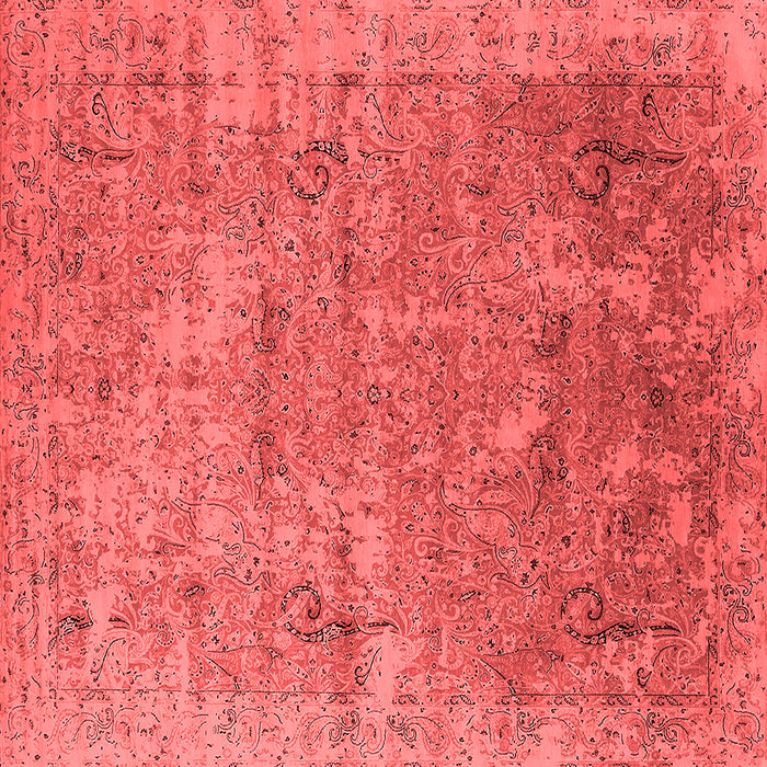 Oriental Red Industrial Rug, urb2039red