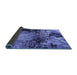 Sideview of Oriental Blue Industrial Rug, urb2040blu