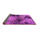 Sideview of Oriental Pink Industrial Rug, urb2040pnk