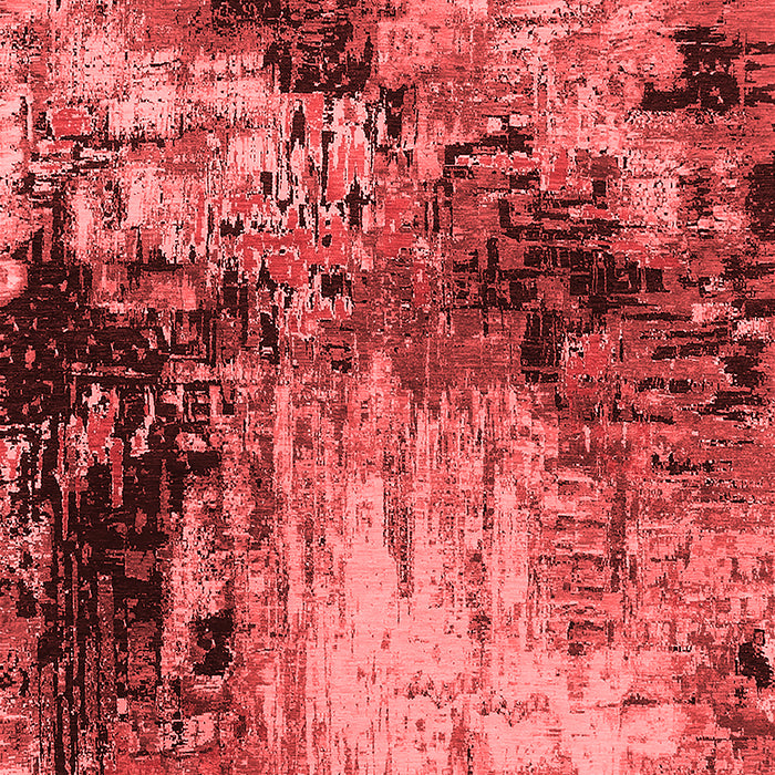 Machine Washable Oriental Red Industrial Rug, wshurb2040red