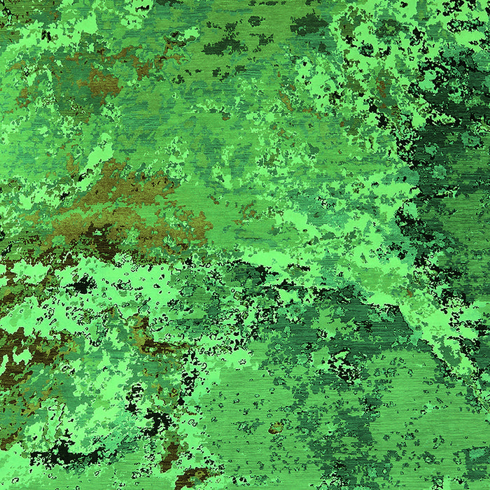 Oriental Green Industrial Rug, urb2041grn