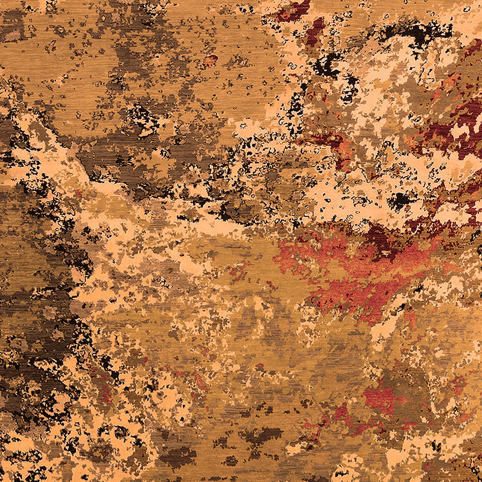 Oriental Orange Industrial Rug, urb2041org