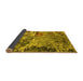 Sideview of Oriental Yellow Industrial Rug, urb2041yw