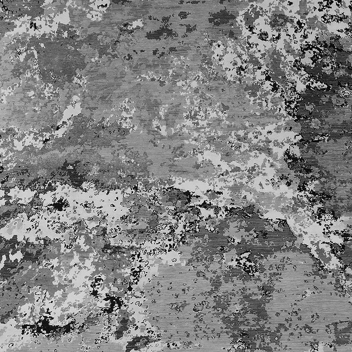 Machine Washable Oriental Gray Industrial Rug, wshurb2041gry