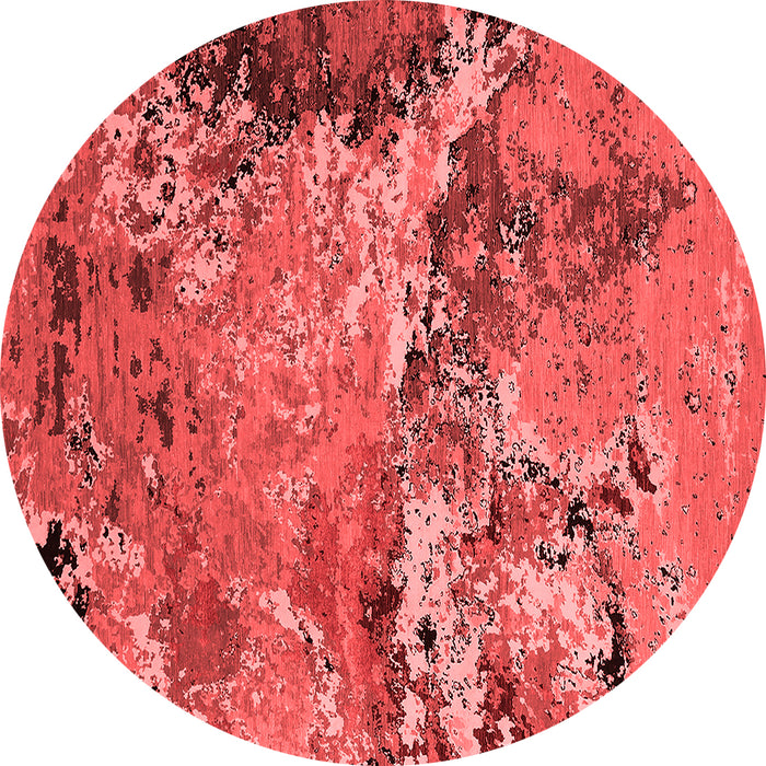 Machine Washable Oriental Red Industrial Rug, wshurb2041red