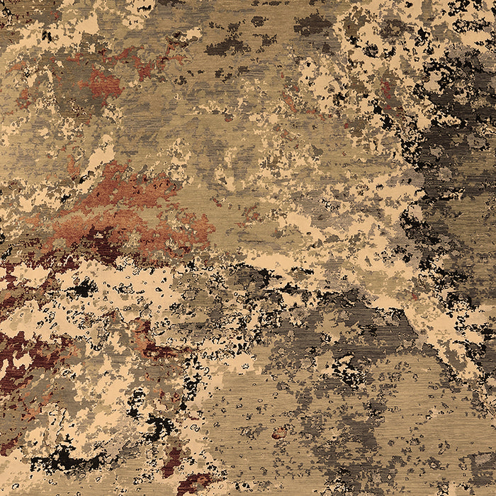 Oriental Brown Industrial Rug, urb2041brn