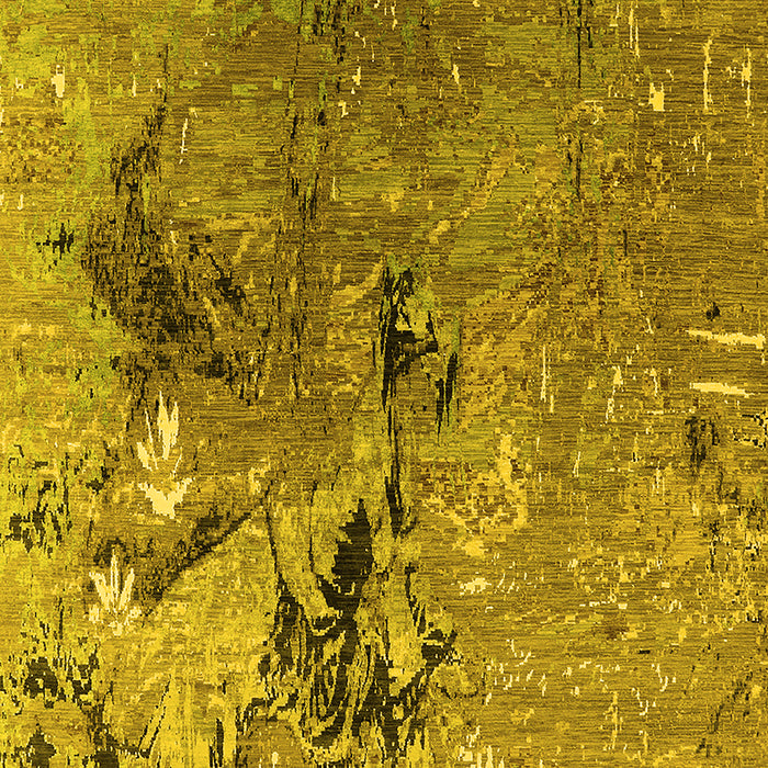 Oriental Yellow Industrial Rug, urb2042yw