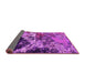 Sideview of Oriental Pink Industrial Rug, urb2043pnk