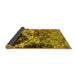 Sideview of Oriental Yellow Industrial Rug, urb2043yw