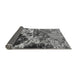 Sideview of Oriental Gray Industrial Rug, urb2043gry