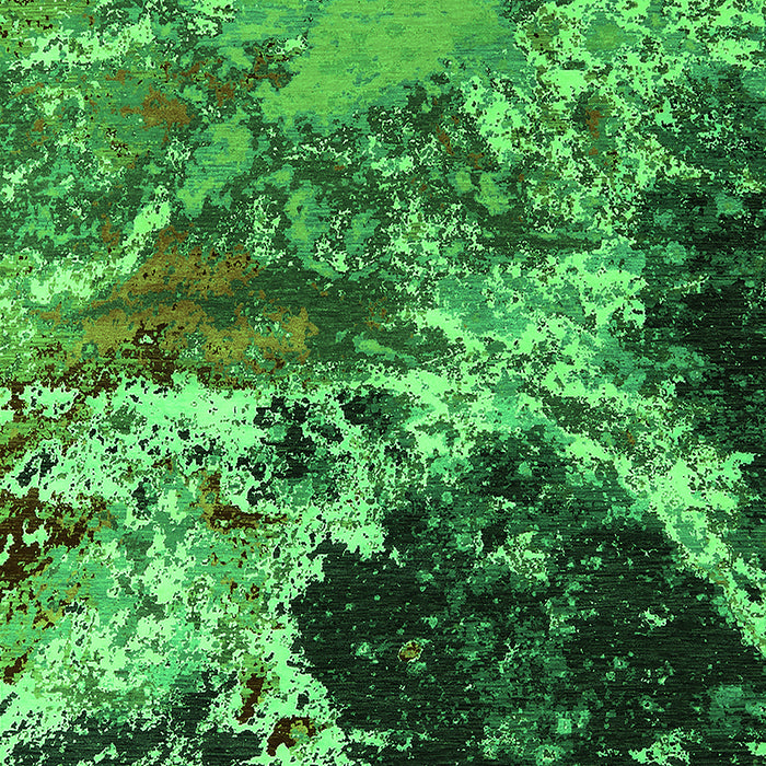 Oriental Green Industrial Rug, urb2043grn