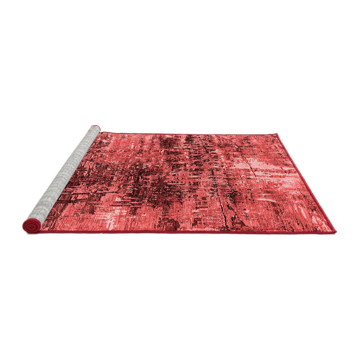 Industrial Red Washable Rugs