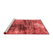 Industrial Red Washable Rugs