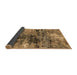 Sideview of Oriental Brown Industrial Rug, urb2044brn