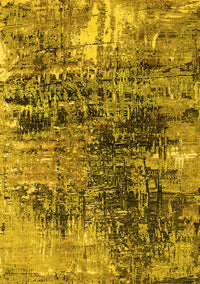 Oriental Yellow Industrial Rug, urb2044yw